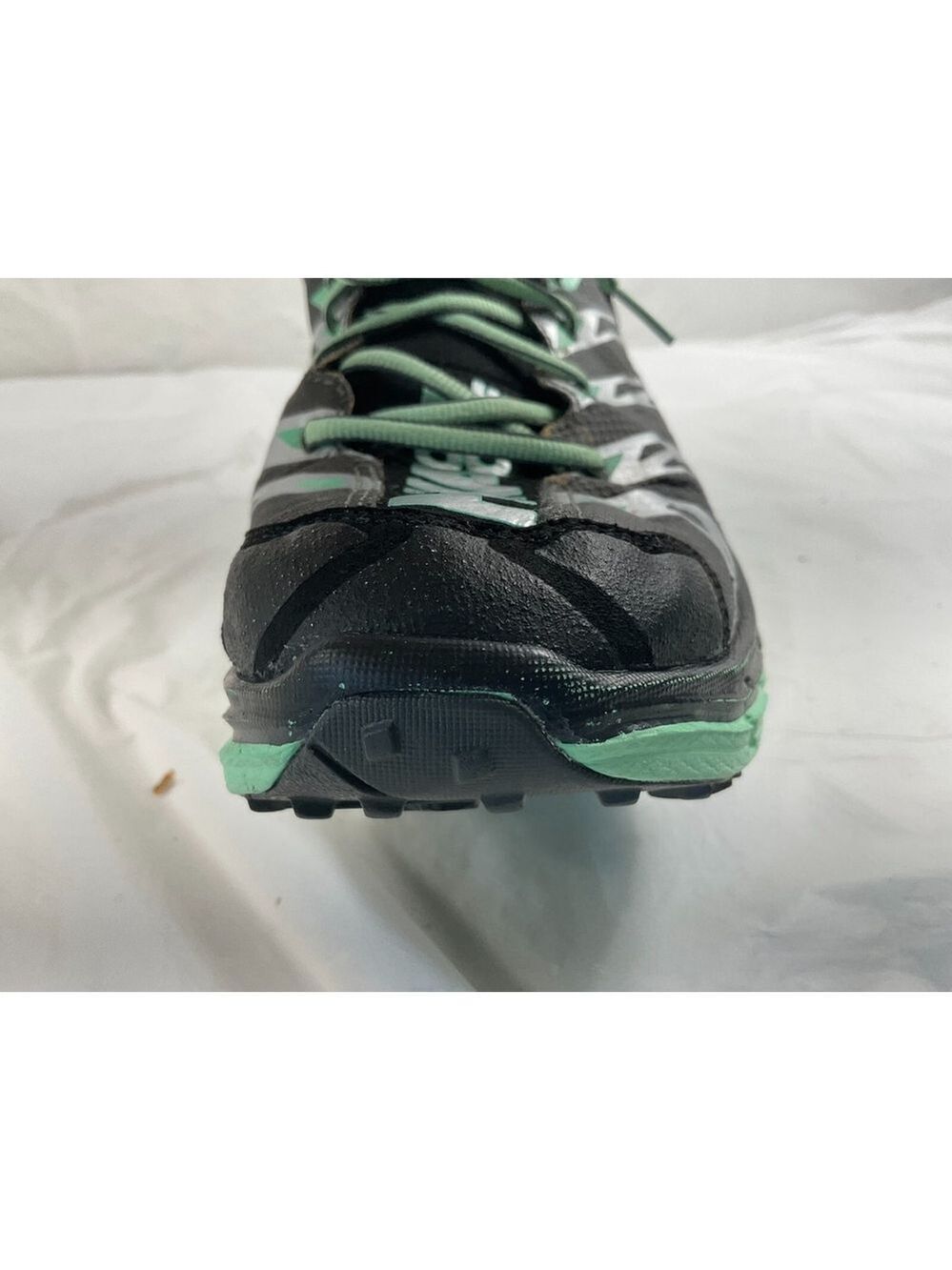 HOKA TOR SPEED 2 WP Size 9.5 athletic SHOES DARK SHADOW MINT GREEN - Picture 8 of 16